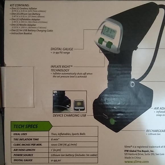 Cordless inflator - Picture 6 of 7